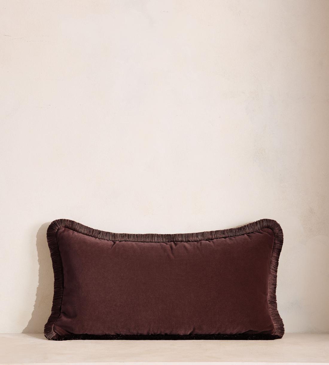 Margeaux Oblong Cushion - Aubergine - Listing - Image 1
