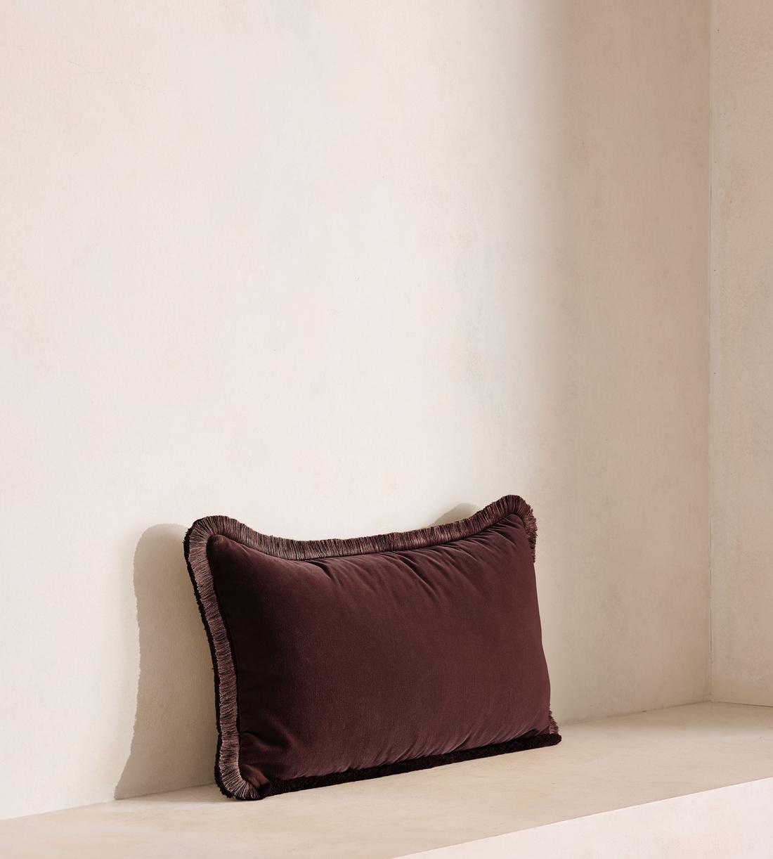 Margeaux Oblong Cushion - Aubergine - Listing - Image 2