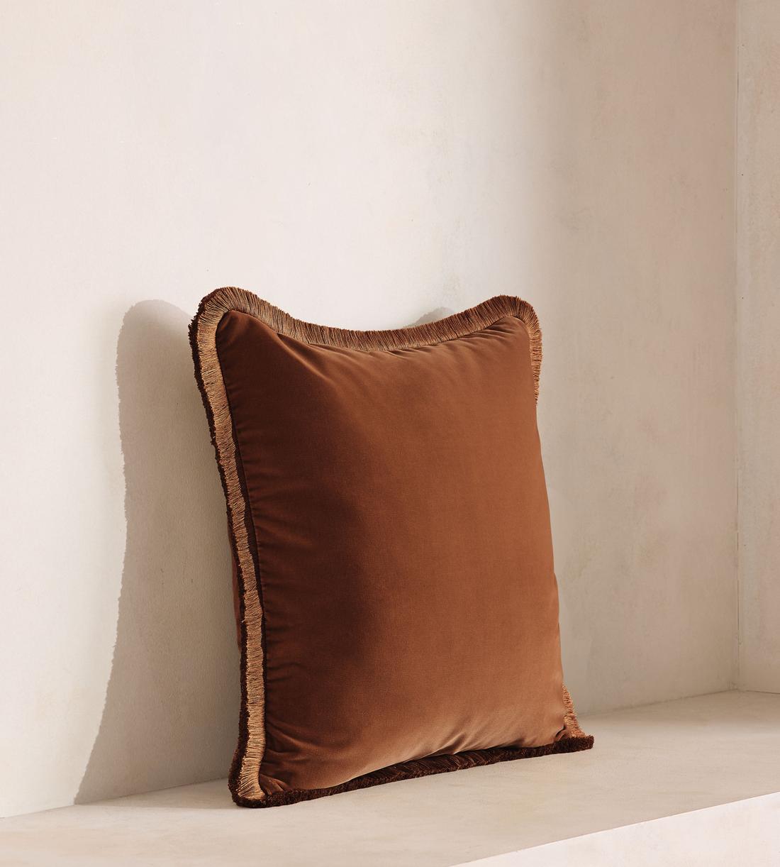 Margeaux Square Cushion - Cinnamon - Listing - Image 4