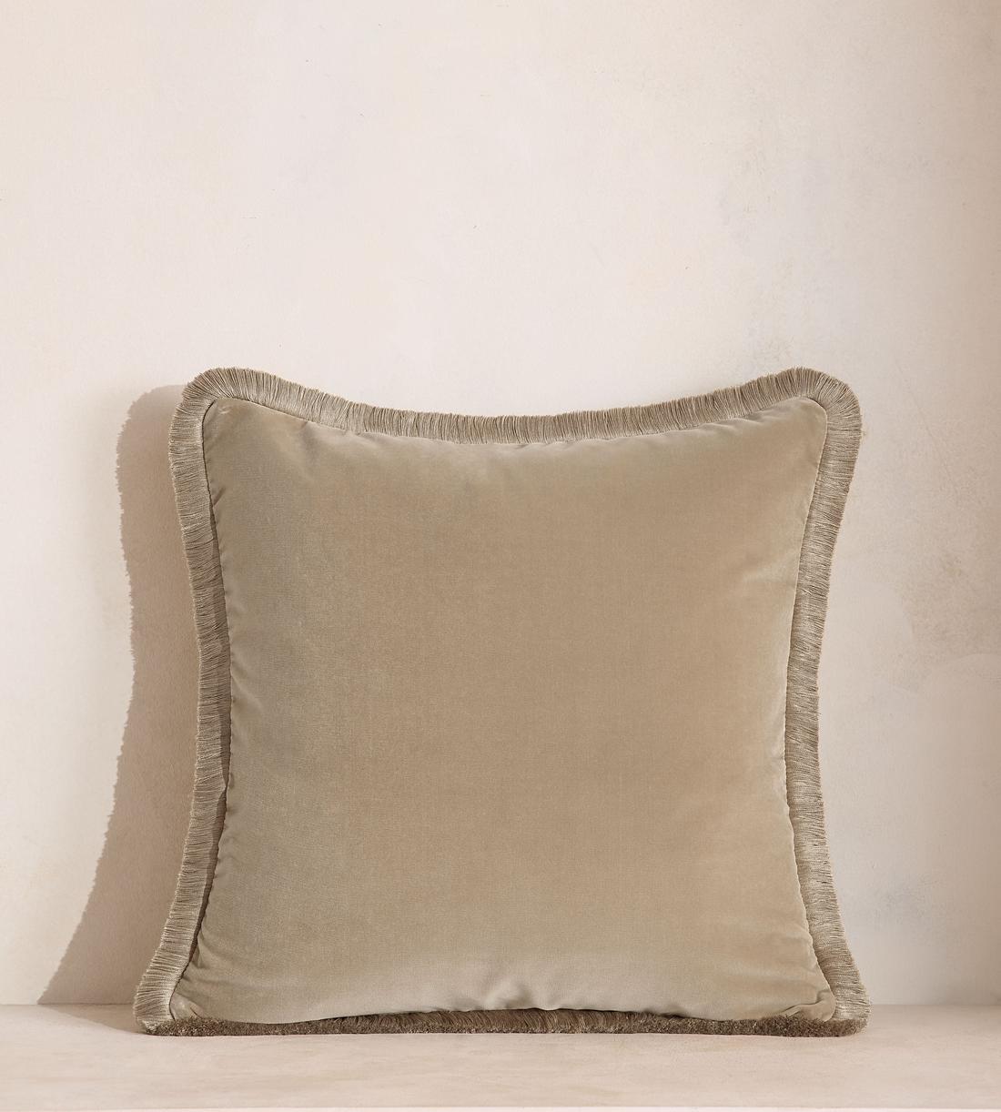 Margeaux Square Cushion - Oyster - Listing - Image 1