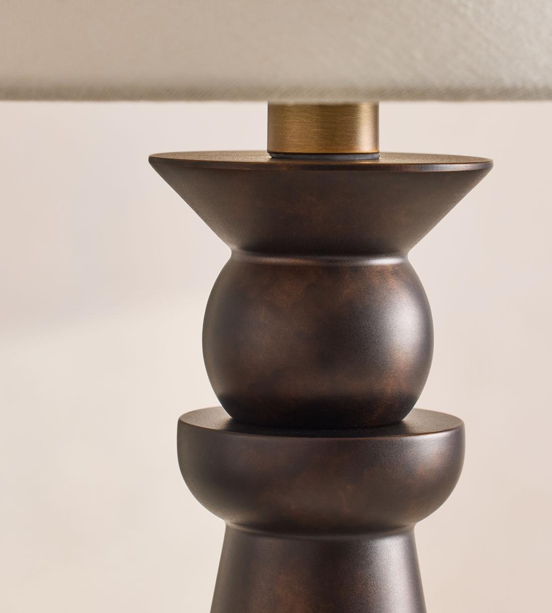 Pierre Portable Lamp - Aged Brass - Images - Image 6