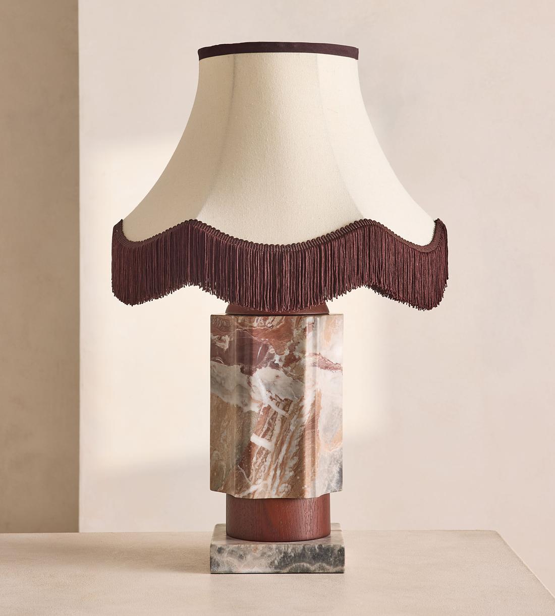 Derwent Table Lamp - Rosso Orobico - US - Listing - Image 1