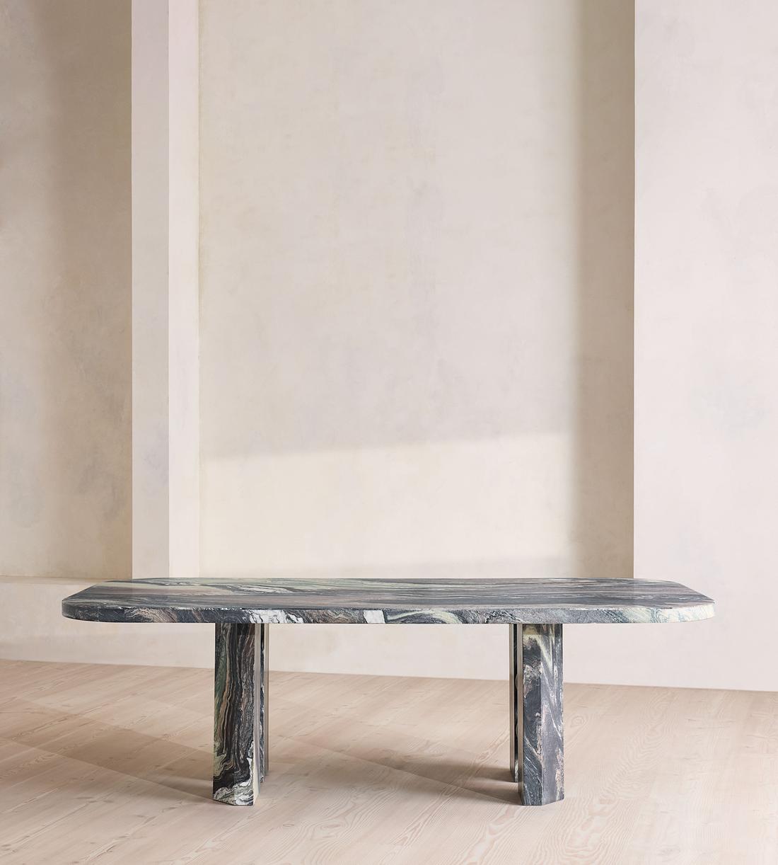 Amos Dining Table - Rosso Luana - Listing - Image 4