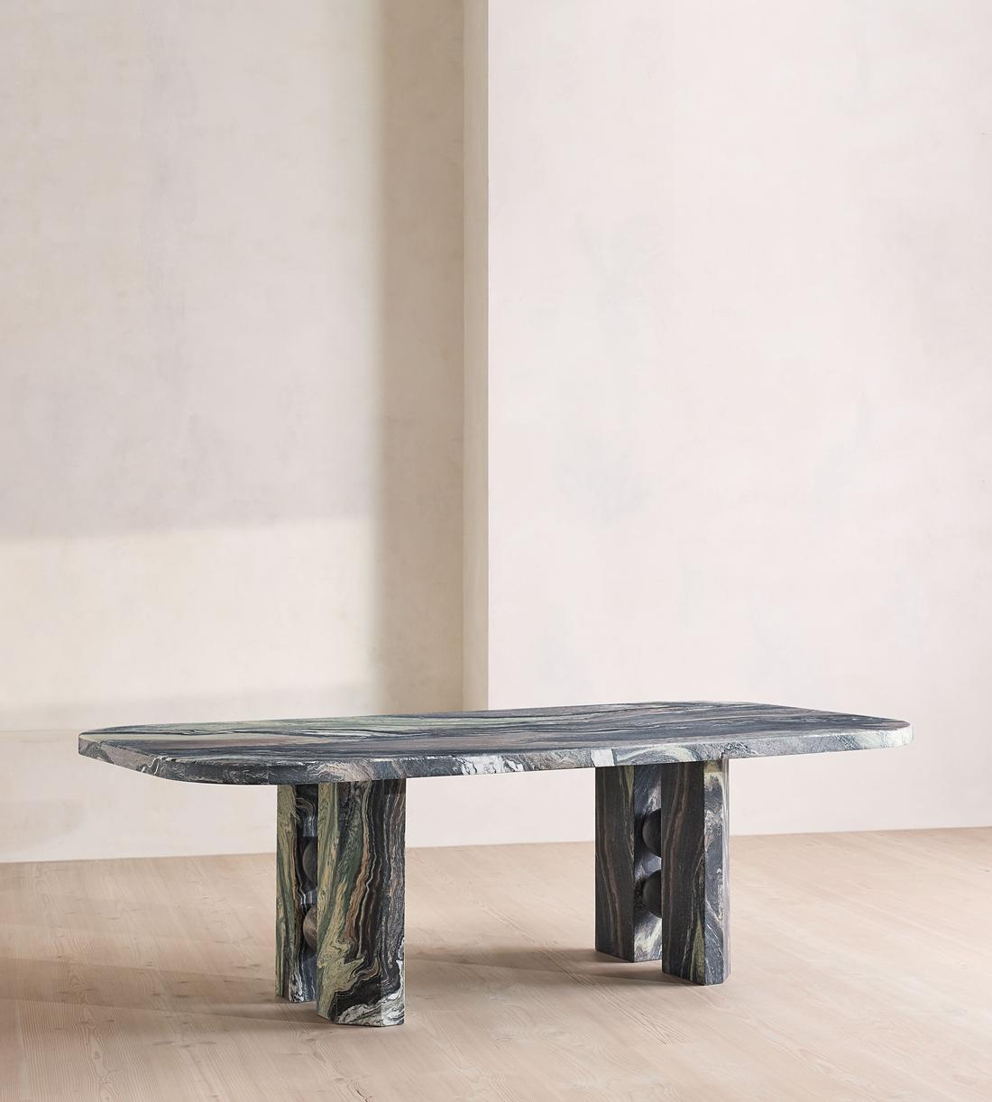 Amos Dining Table - Rosso Luana - Listing - Image 5