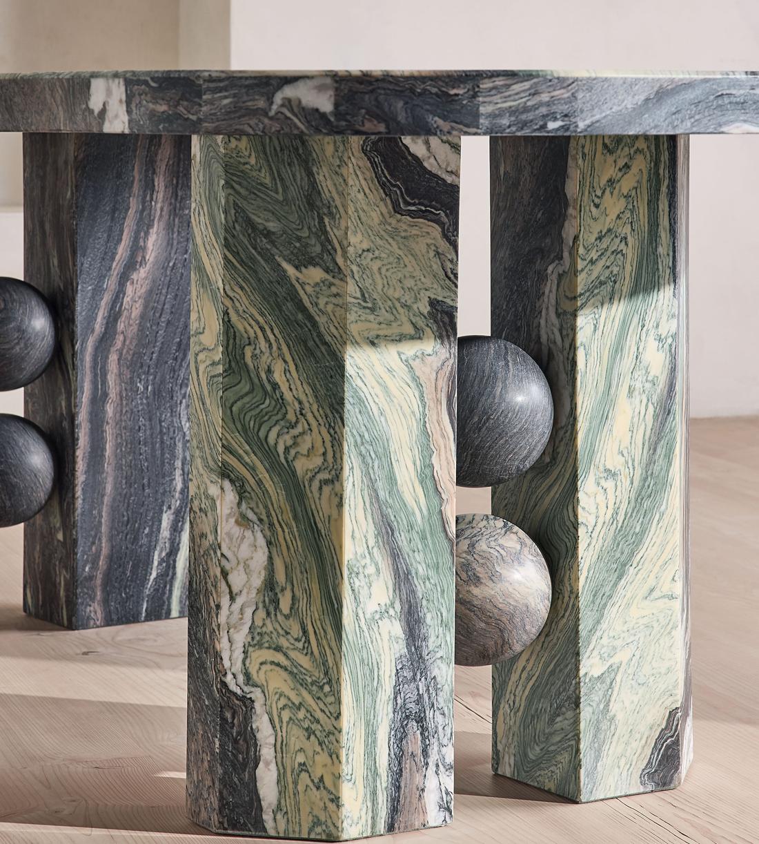 Amos Dining Table - Rosso Luana - Images - Image 8