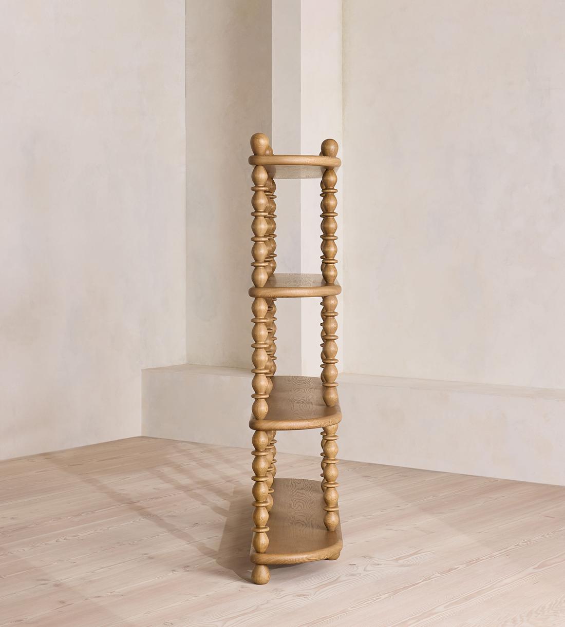 Willow Shelving Unit - Oak - Images - Image 3
