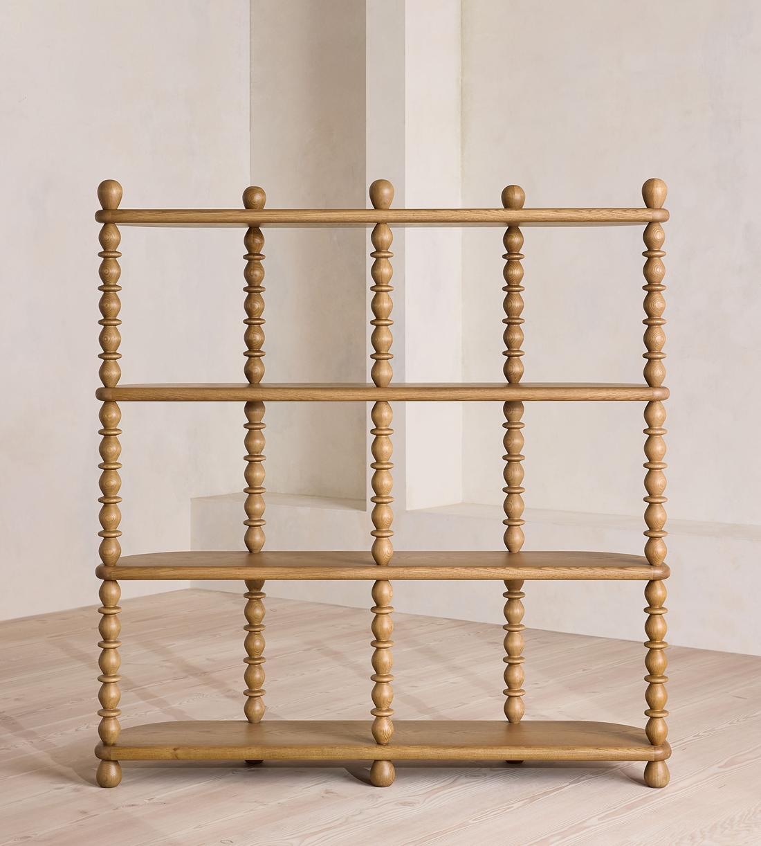 Willow Shelving Unit - Oak - Images - Image 4