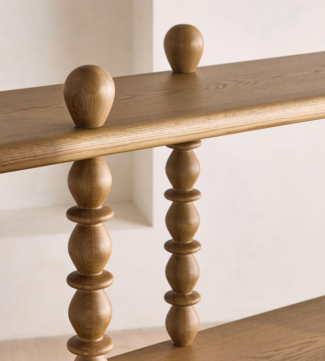 Willow Shelving Unit - Oak - Images - Image 5