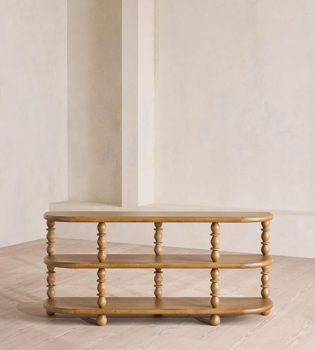 Willow Shelving Unit - Low - Oak - Listing - Image 1