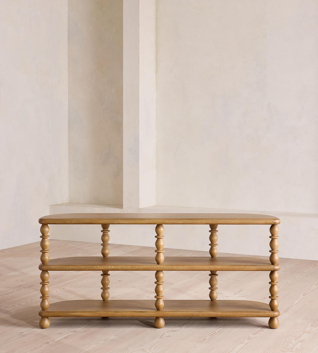 Willow Shelving Unit - Low - Oak - Images - Image 4