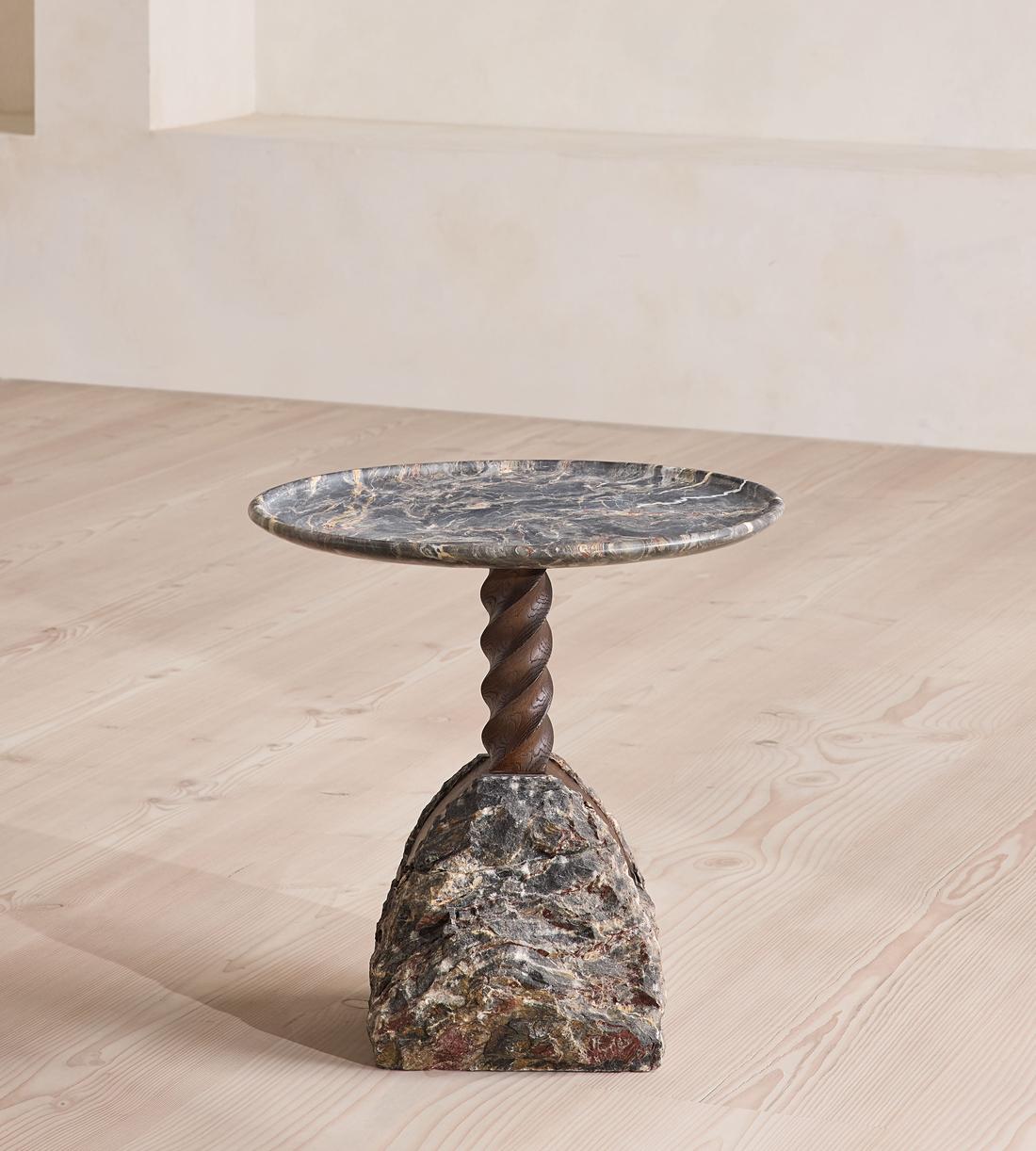 Dakota Side Table - Jurassic Black - Listing - Image 1