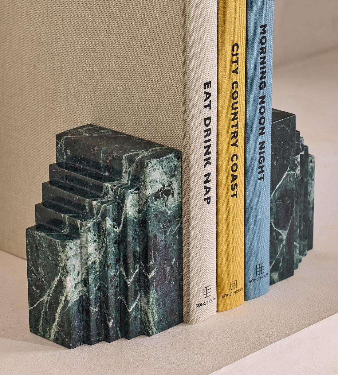 Lola Bookends - Verde Green Marble - Images - Image 5