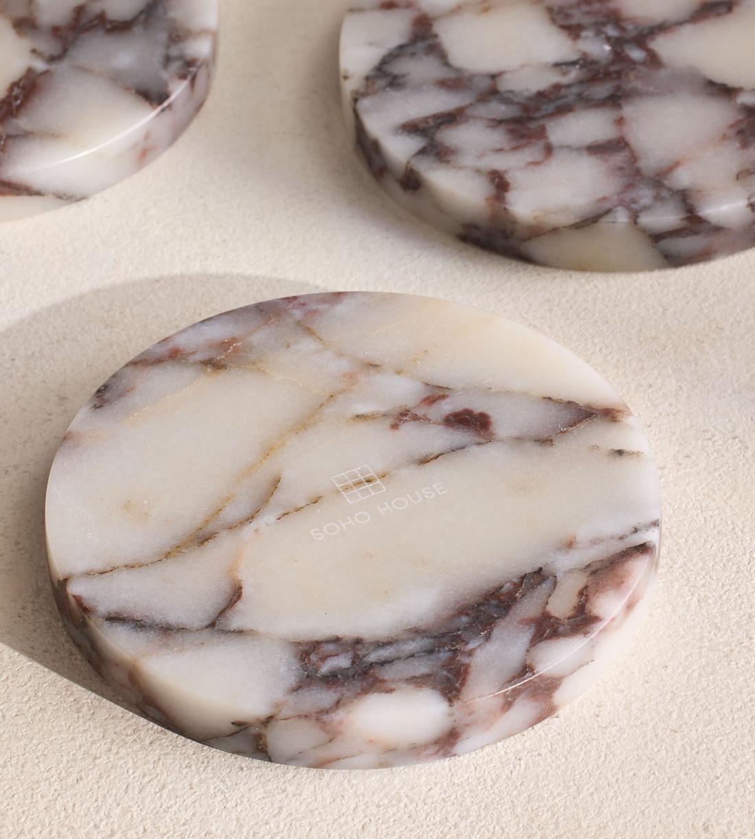 Hanson Coasters - Calacutta Viola Marble - Images - Image 5