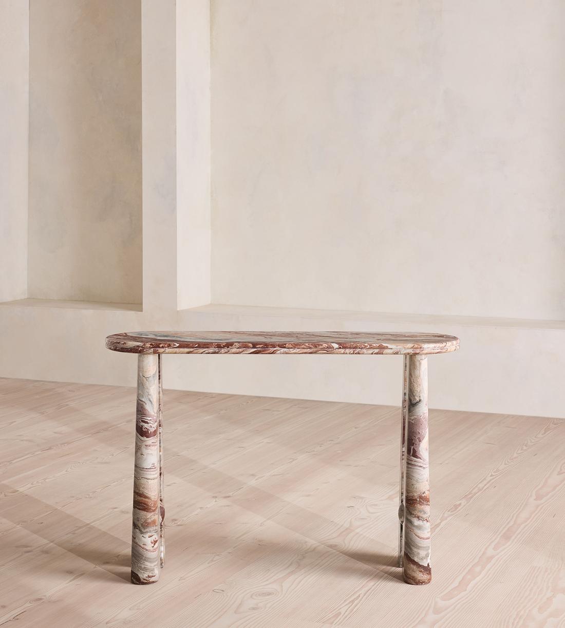 Paloma Console Table - Rosso Orobico - Listing - Image 5