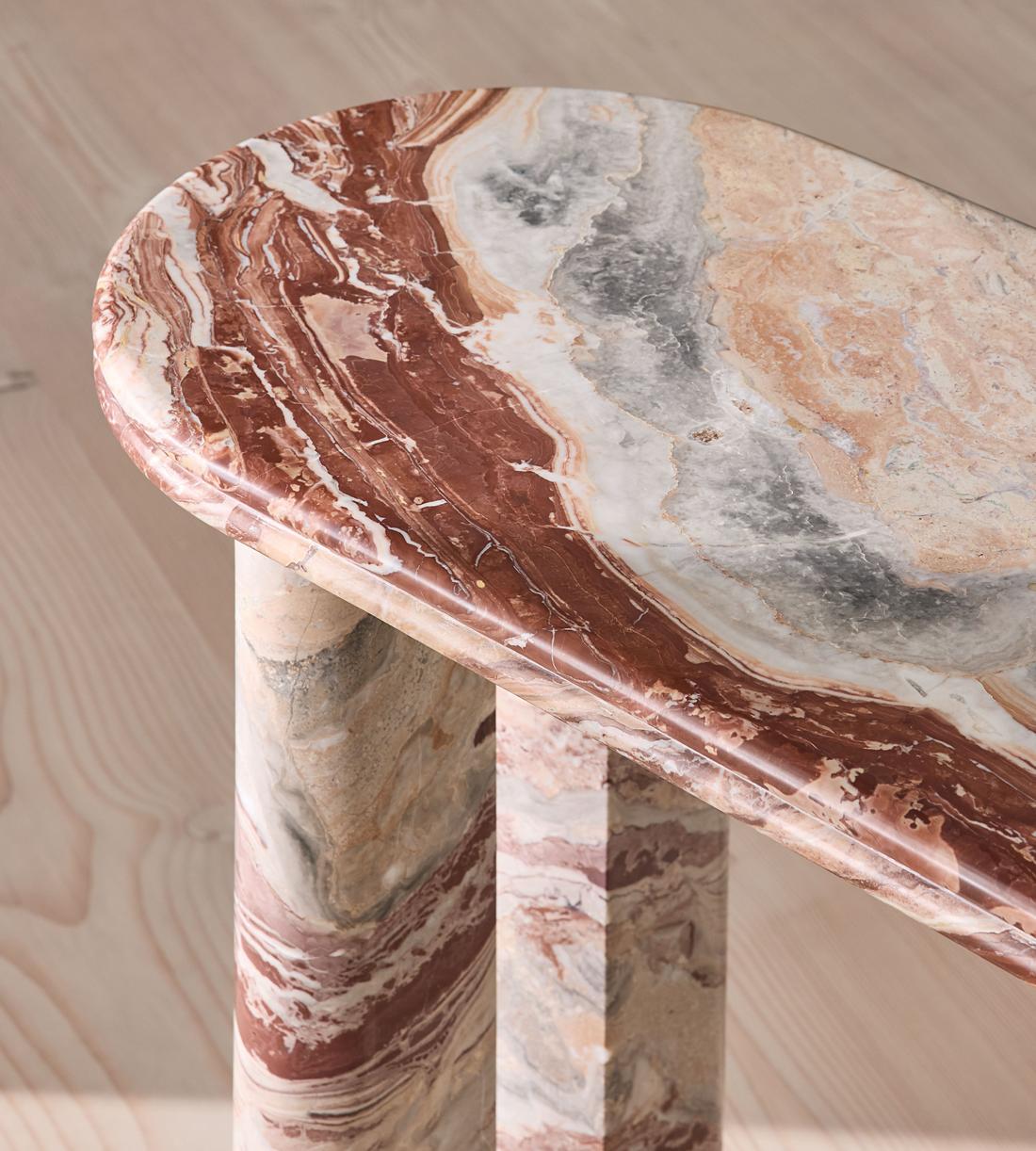 Paloma Console Table - Rosso Orobico - Images - Image 7