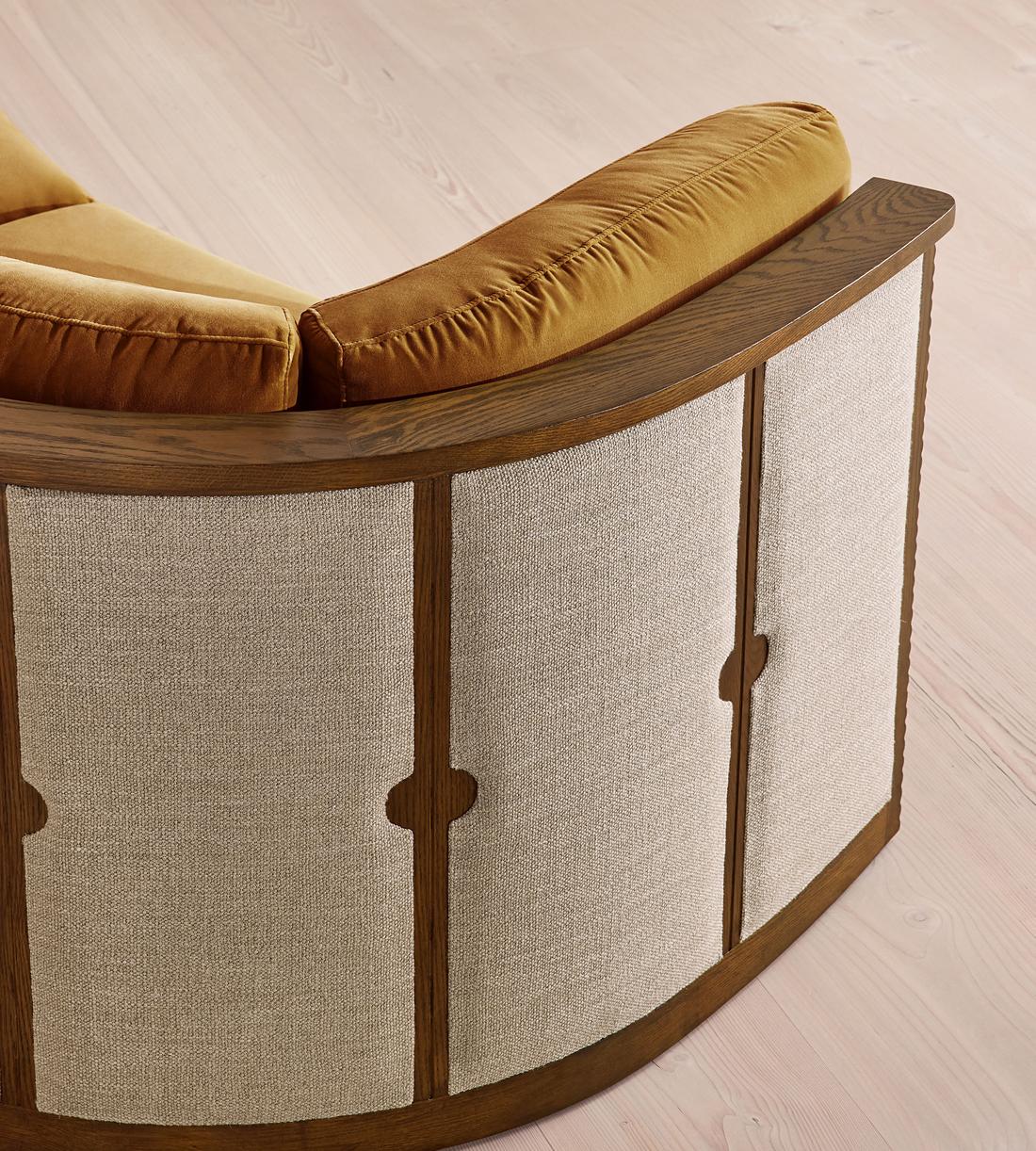 Belmont Sofa - Three Seater - Velvet - Mustard - UK - Images - Image 7