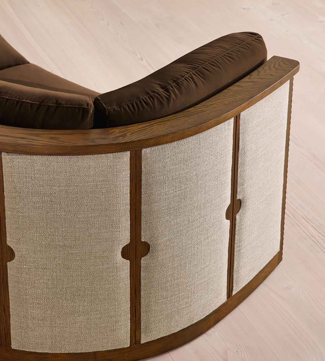 Belmont Sofa - Three Seater - Velvet - Chocolate - UK - Images - Image 6