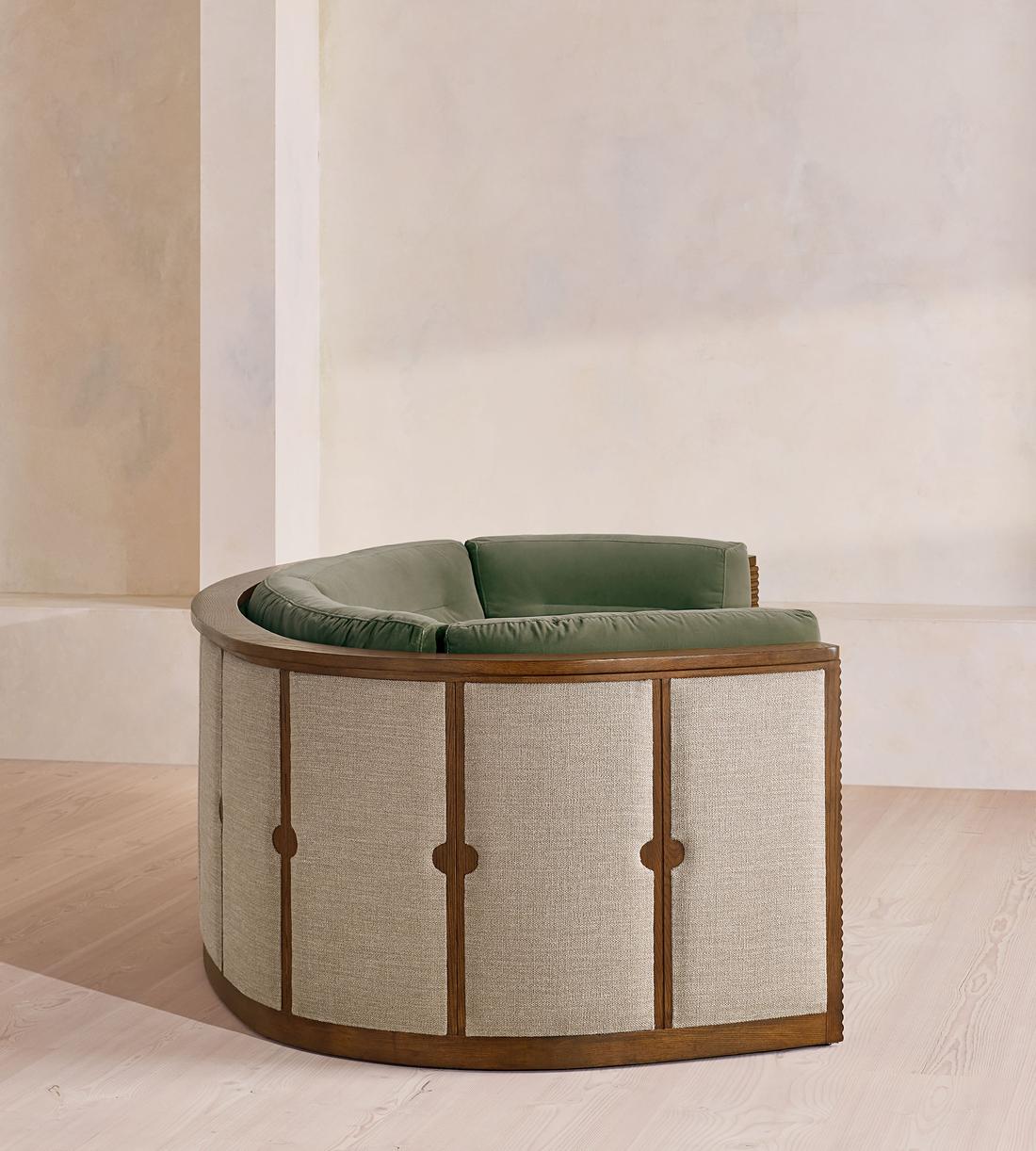 Belmont Sofa - Three Seater - Velvet - Seafoam - US - Images - Image 3