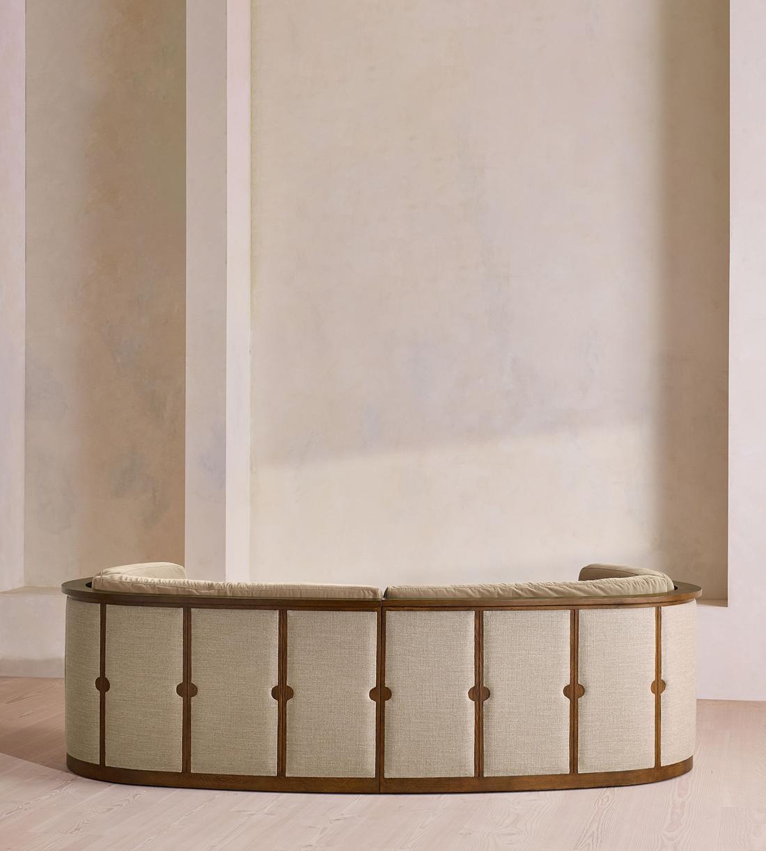 Belmont Sofa - Three Seater - Velvet - Oyster - UK - Images - Image 4