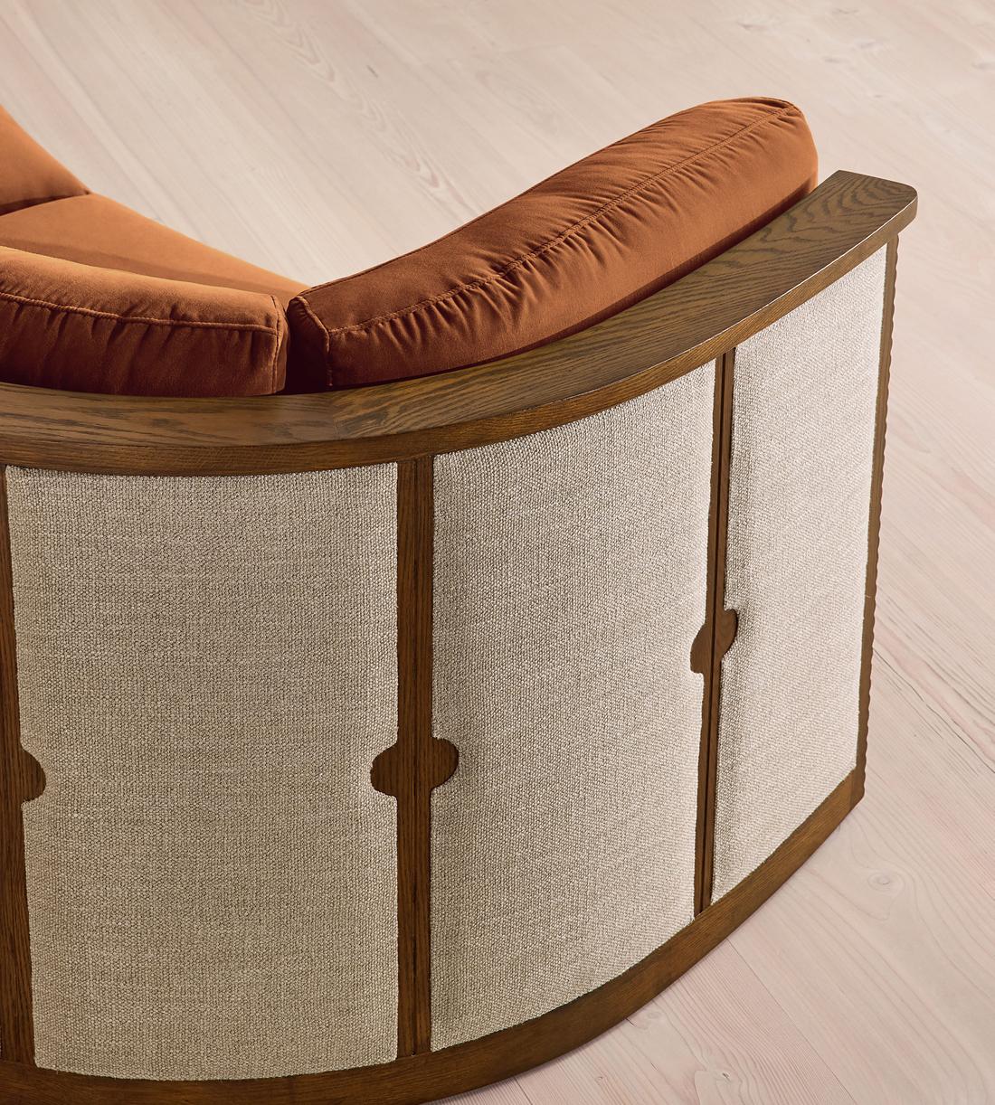 Belmont Sofa - Three Seater - Velvet - Cinnamon - US - Images - Image 5