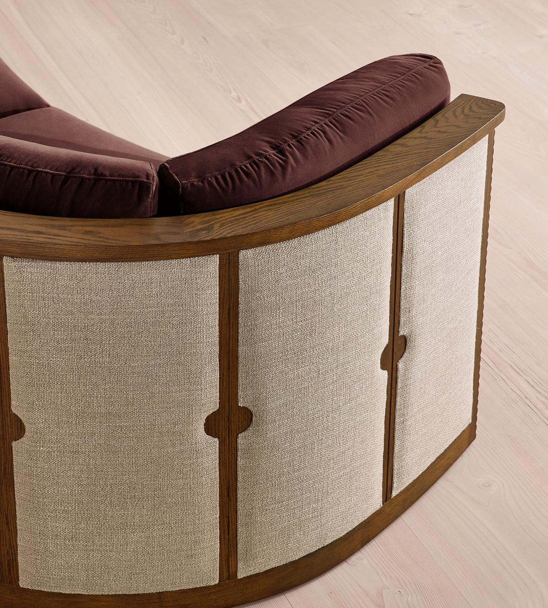 Belmont Sofa - Three Seater - Velvet - Aubergine - UK - Images - Image 6
