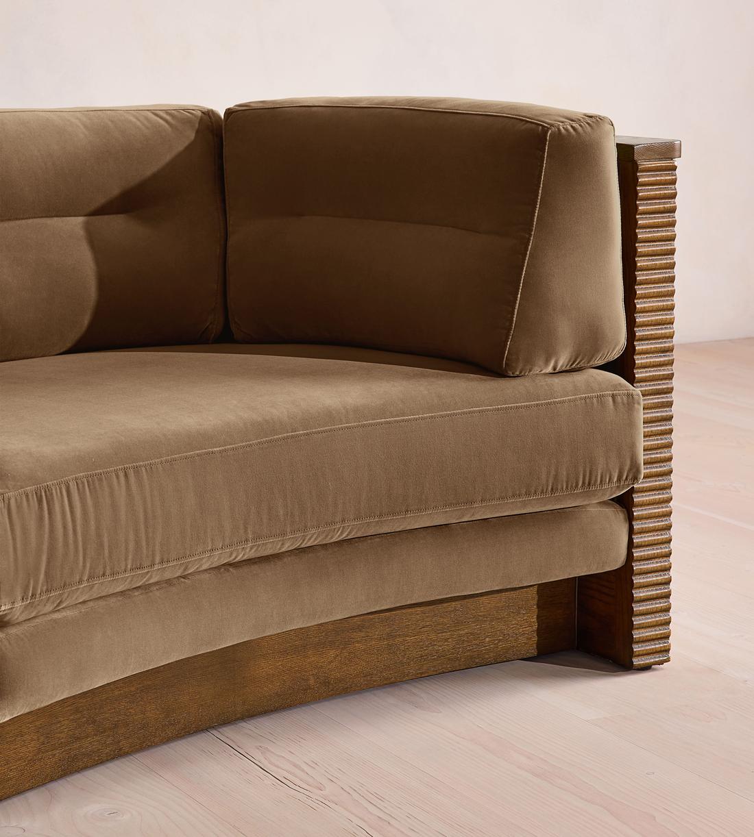Belmont Sofa - Three Seater - Velvet - Truffle - UK - Images - Image 5