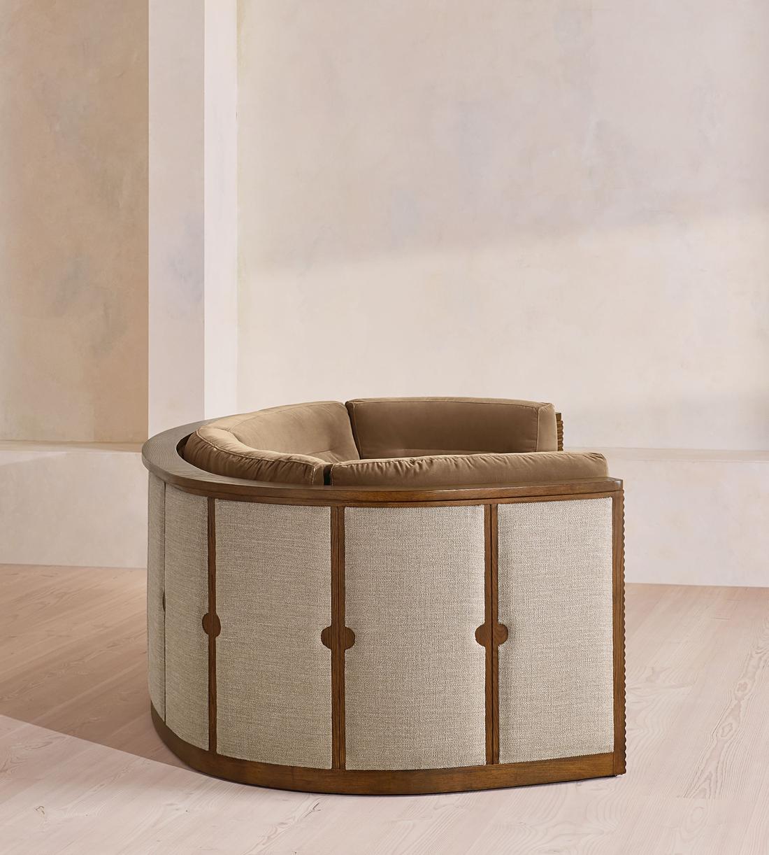 Belmont Sofa - Three Seater - Velvet - Truffle - US - Images - Image 3
