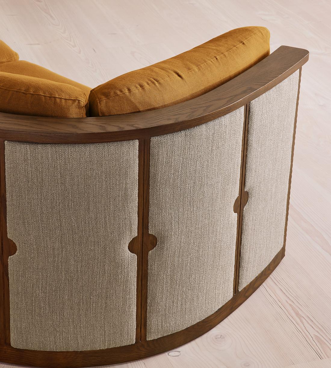 Belmont Sofa - Three Seater - Linen - Turmeric - US - Images - Image 5