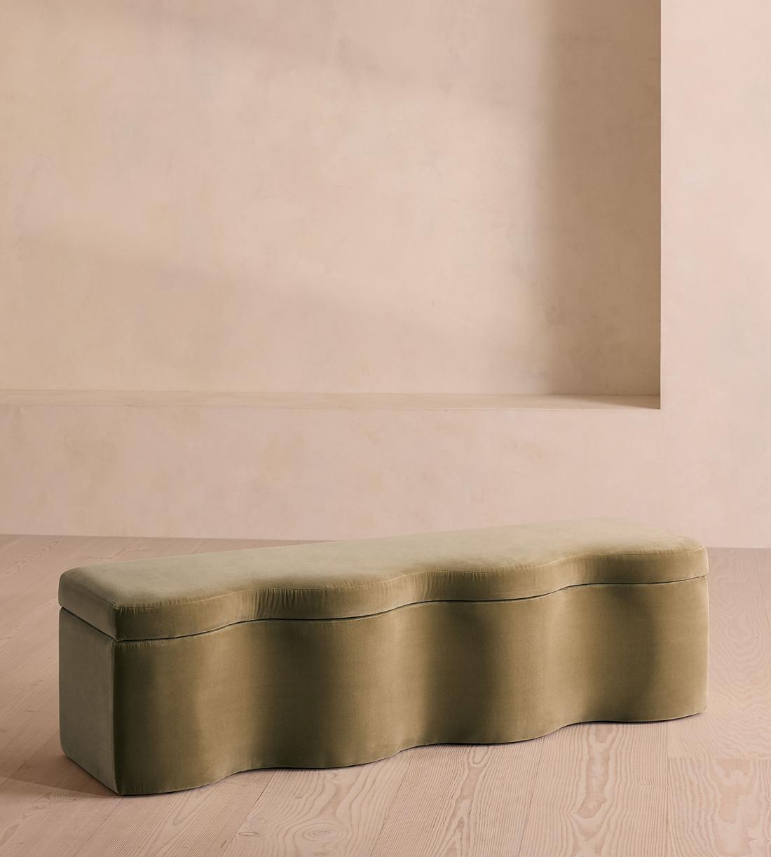 Eli Storage Bench - Lichen Velvet - Listing - Image 1