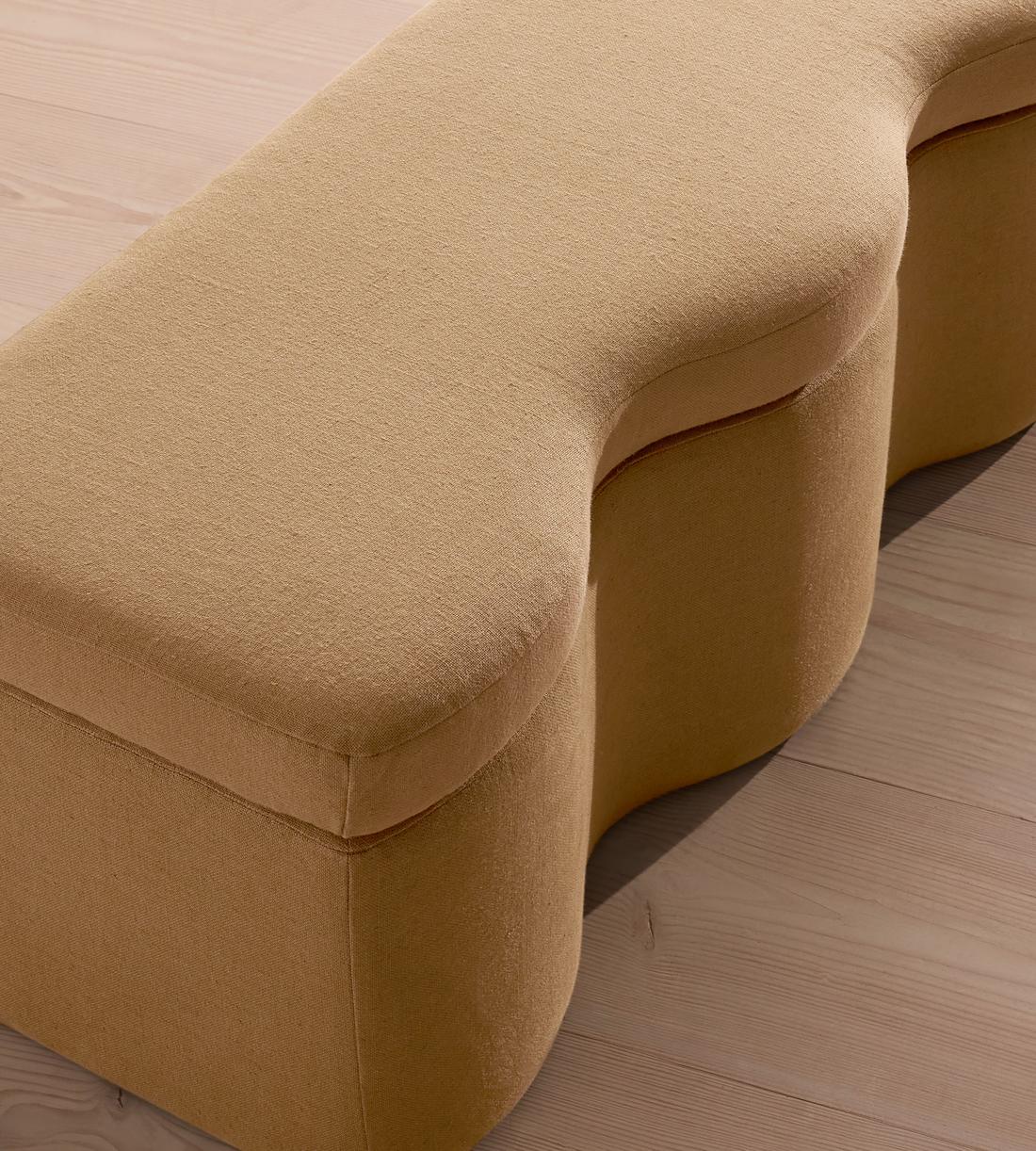 Eli Storage Bench - Linen - Wheat - Images - Image 6