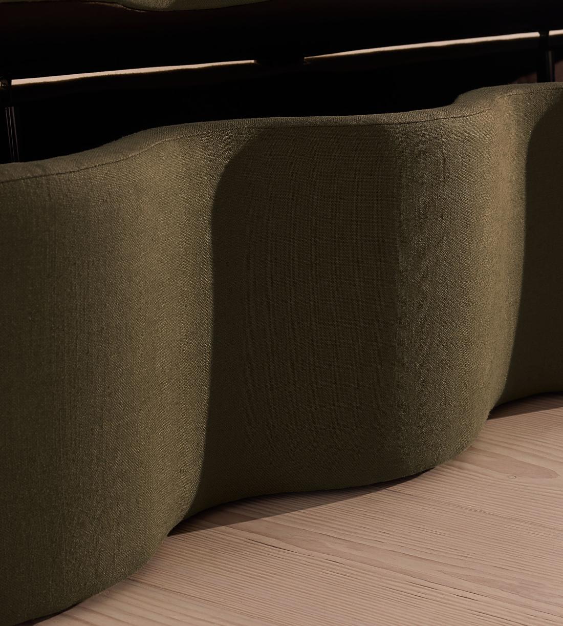 Eli Storage Bench - Linen - Olive - Images - Image 6