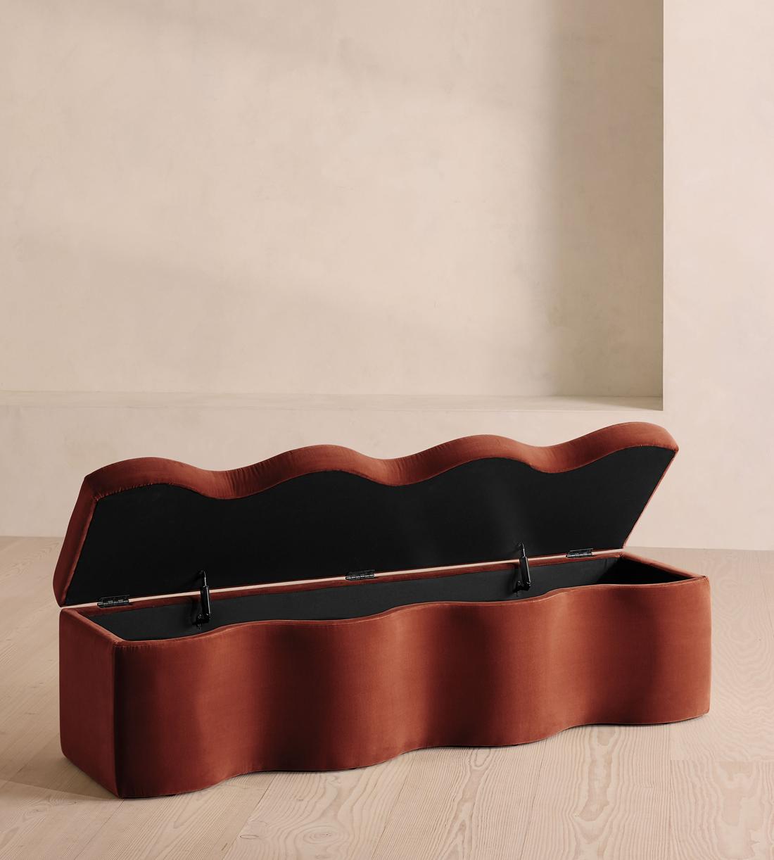 Eli Storage Bench - Velvet - Rust - UK - Images - Image 3