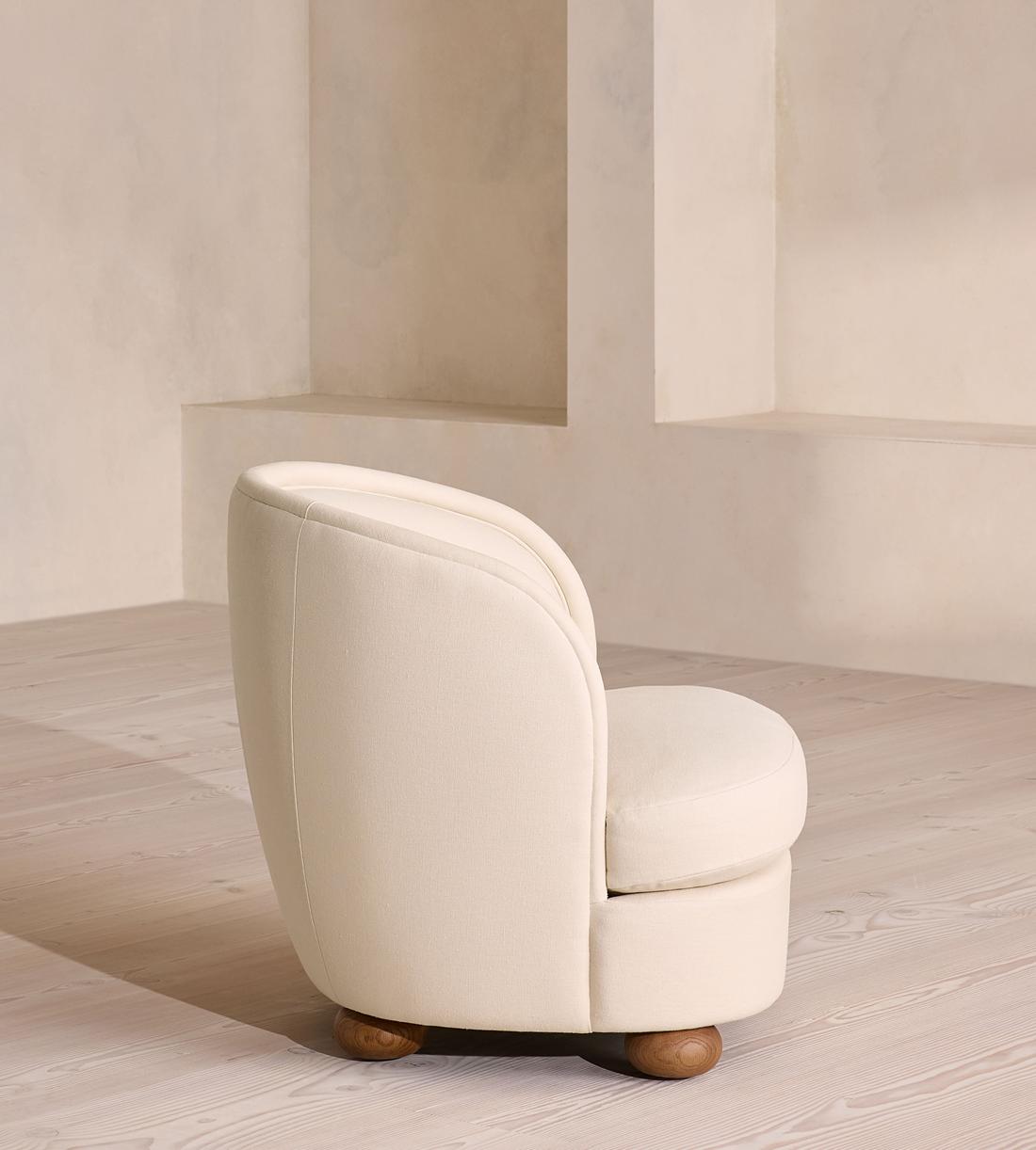 Blair Tub Armchair - Natural Linen - UK - Images - Image 4