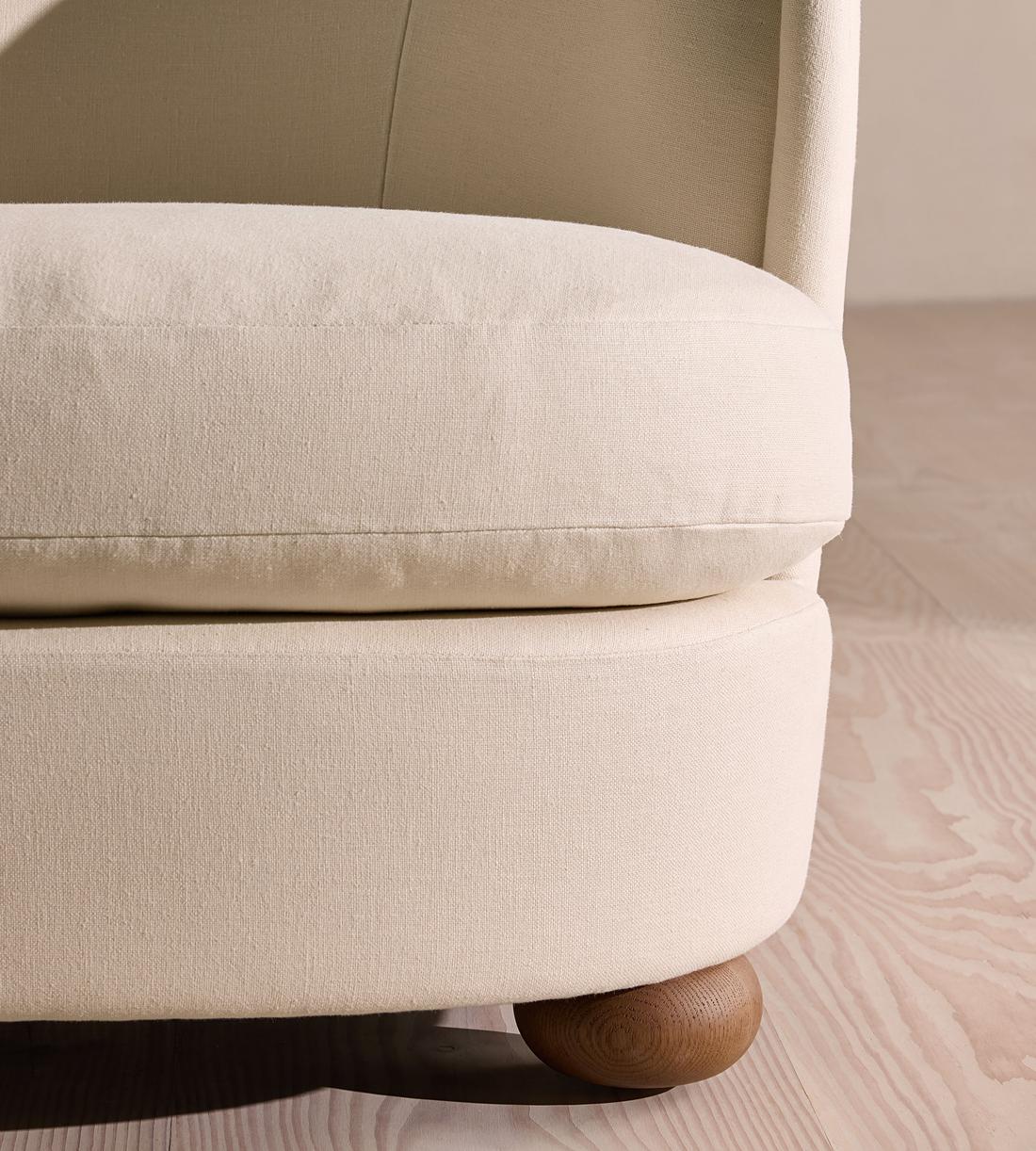 Blair Tub Armchair - Natural Linen - UK - Images - Image 7