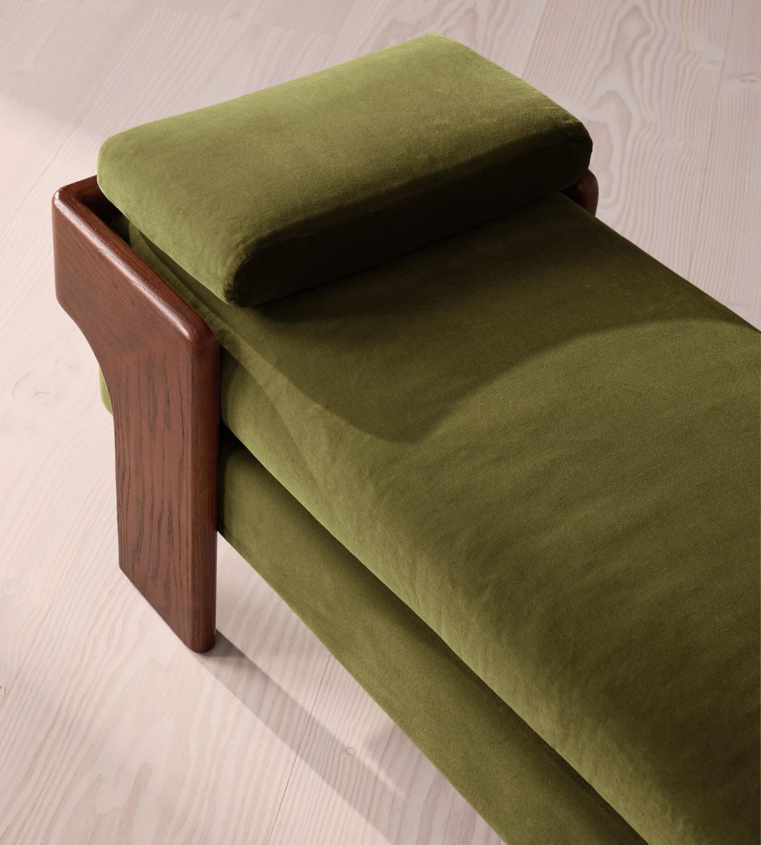 Marcia Bench - Velvet - Olive - UK - Images - Image 4