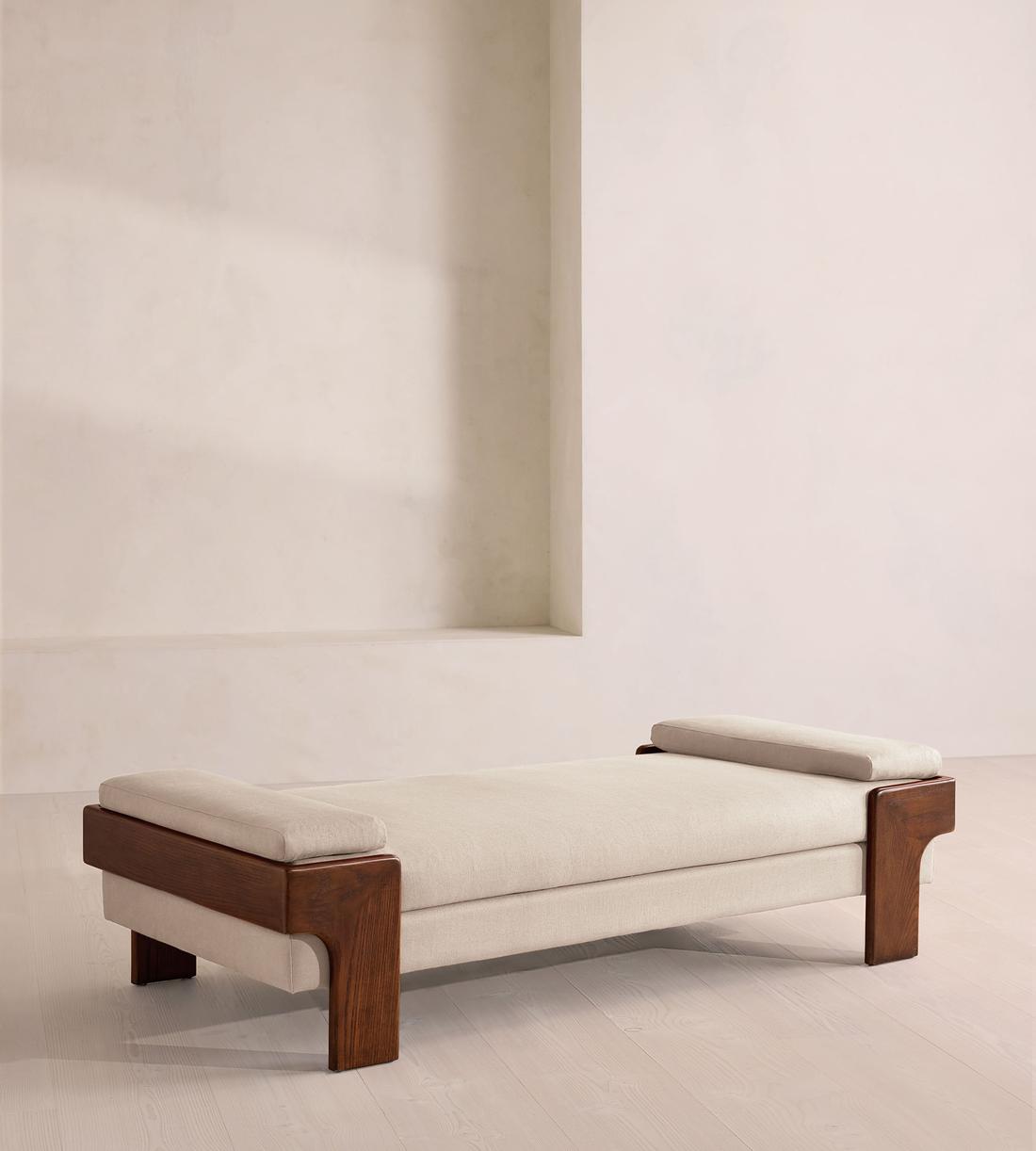Marcia Daybed - Linen - Bisque - UK - Listing - Image 1