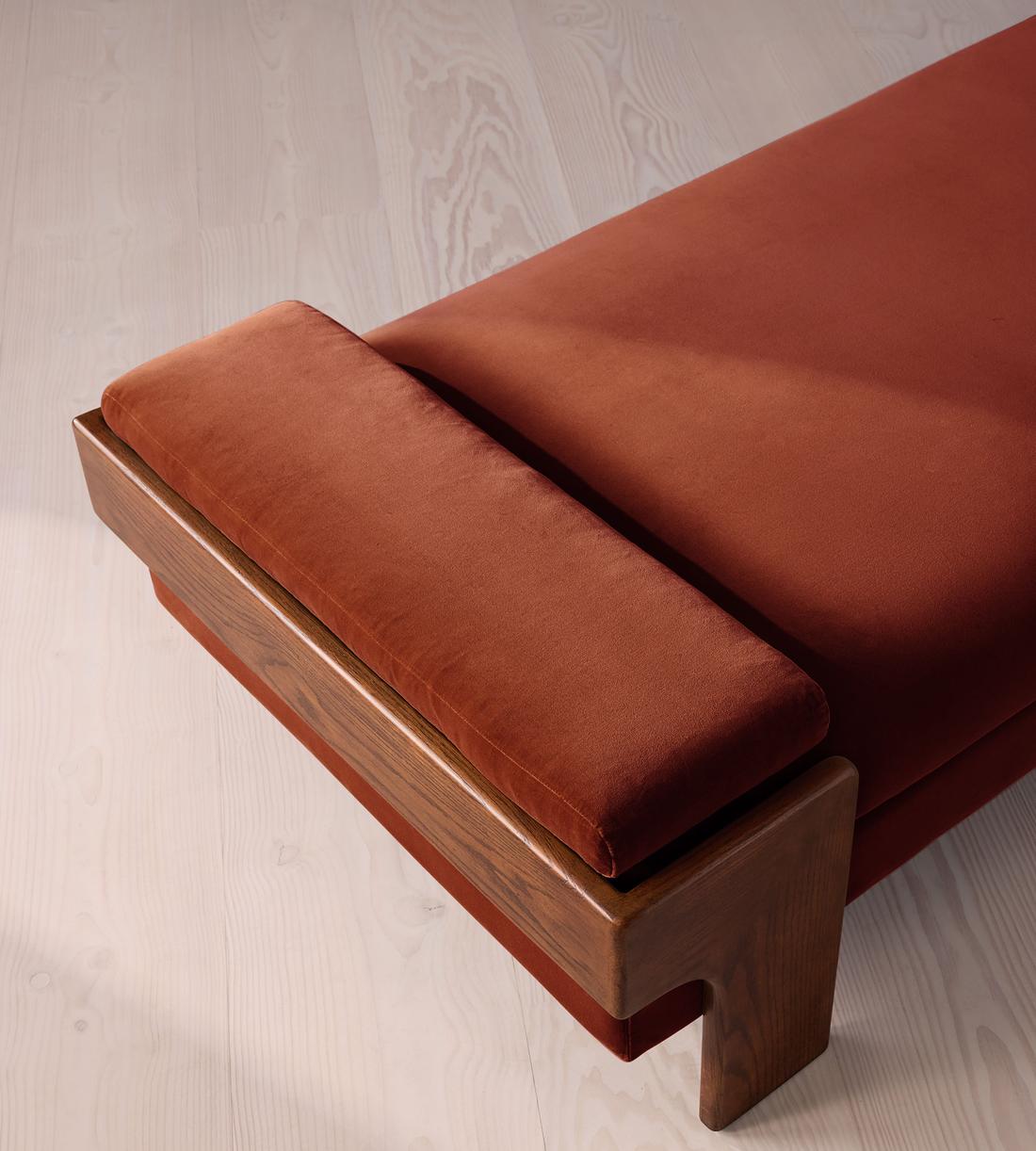Marcia Daybed - Velvet - Rust - UK - Images - Image 4