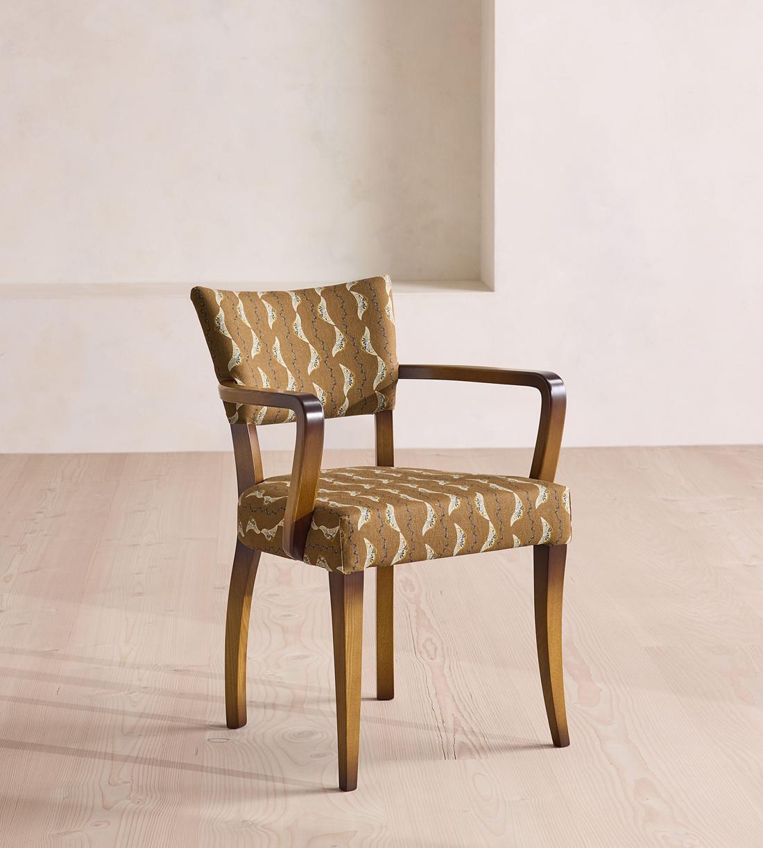 Molina Dining Armchair - Deklan Linen - UK - Listing - Image 1