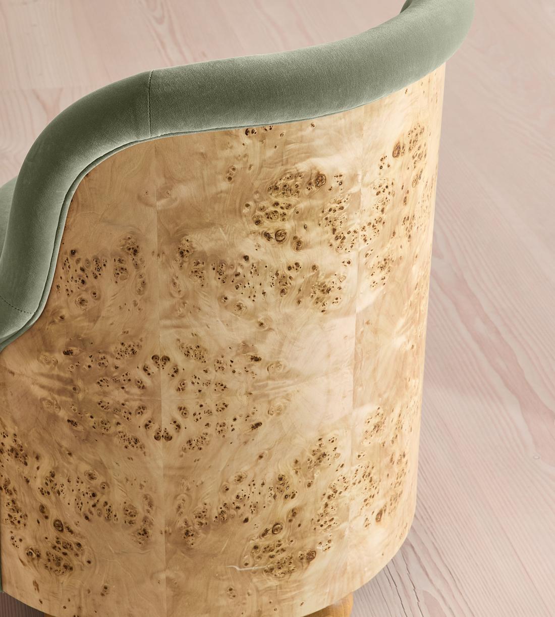 Poline Dining Chair - Velvet - Seafoam - UK - Images - Image 7