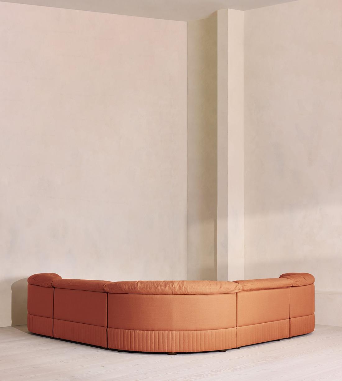 Oona Modular Sofa - Corner Sofa - Linen - Antique Rose - UK - Images - Image 3
