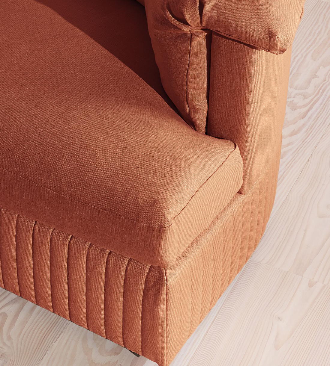 Oona Modular Sofa - Four Seater - Linen - Antique Rose - UK - Images - Image 5