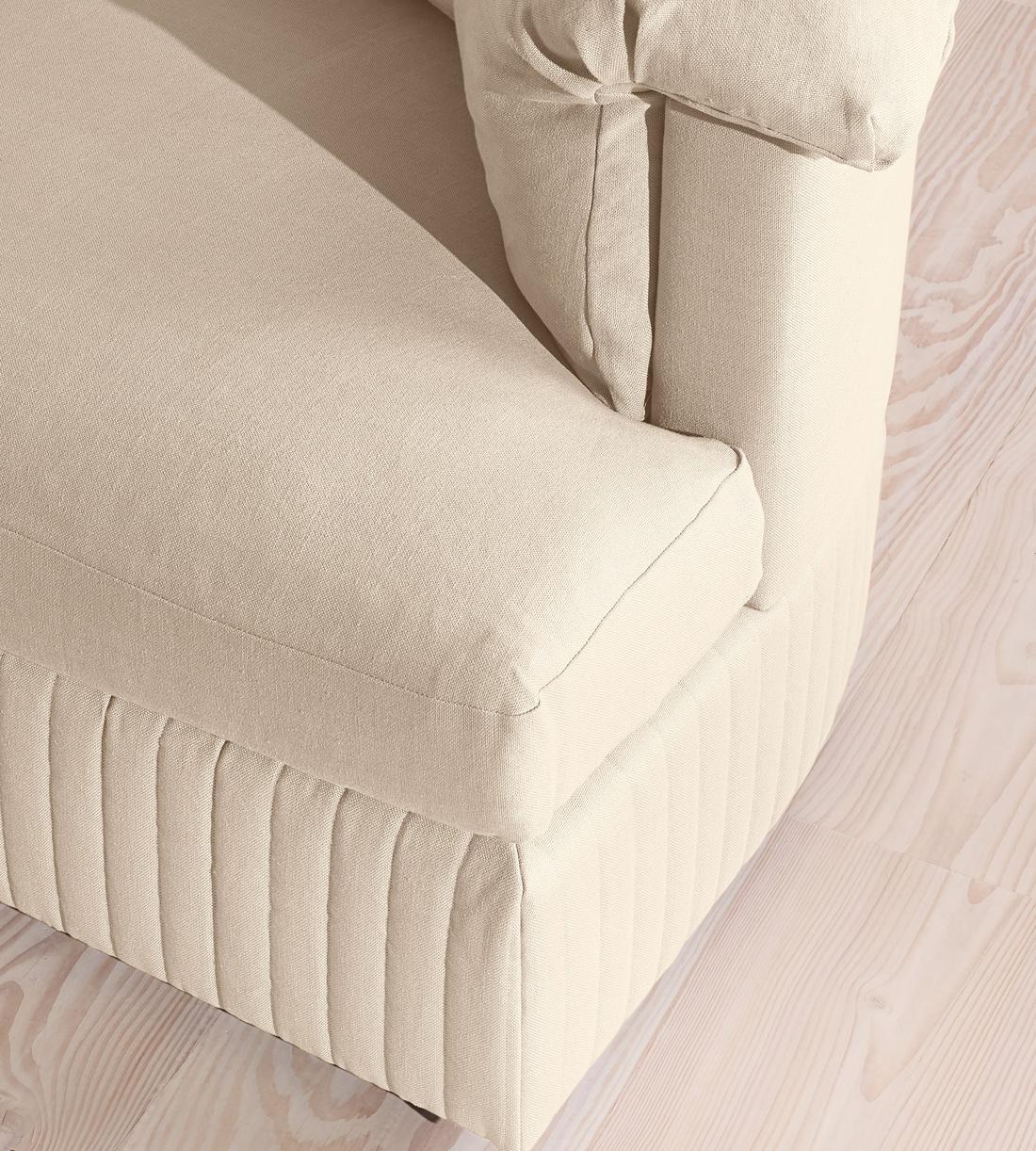 Oona Sectional Sofa - Corner Sofa - Linen - Bisque - US - Images - Image 8