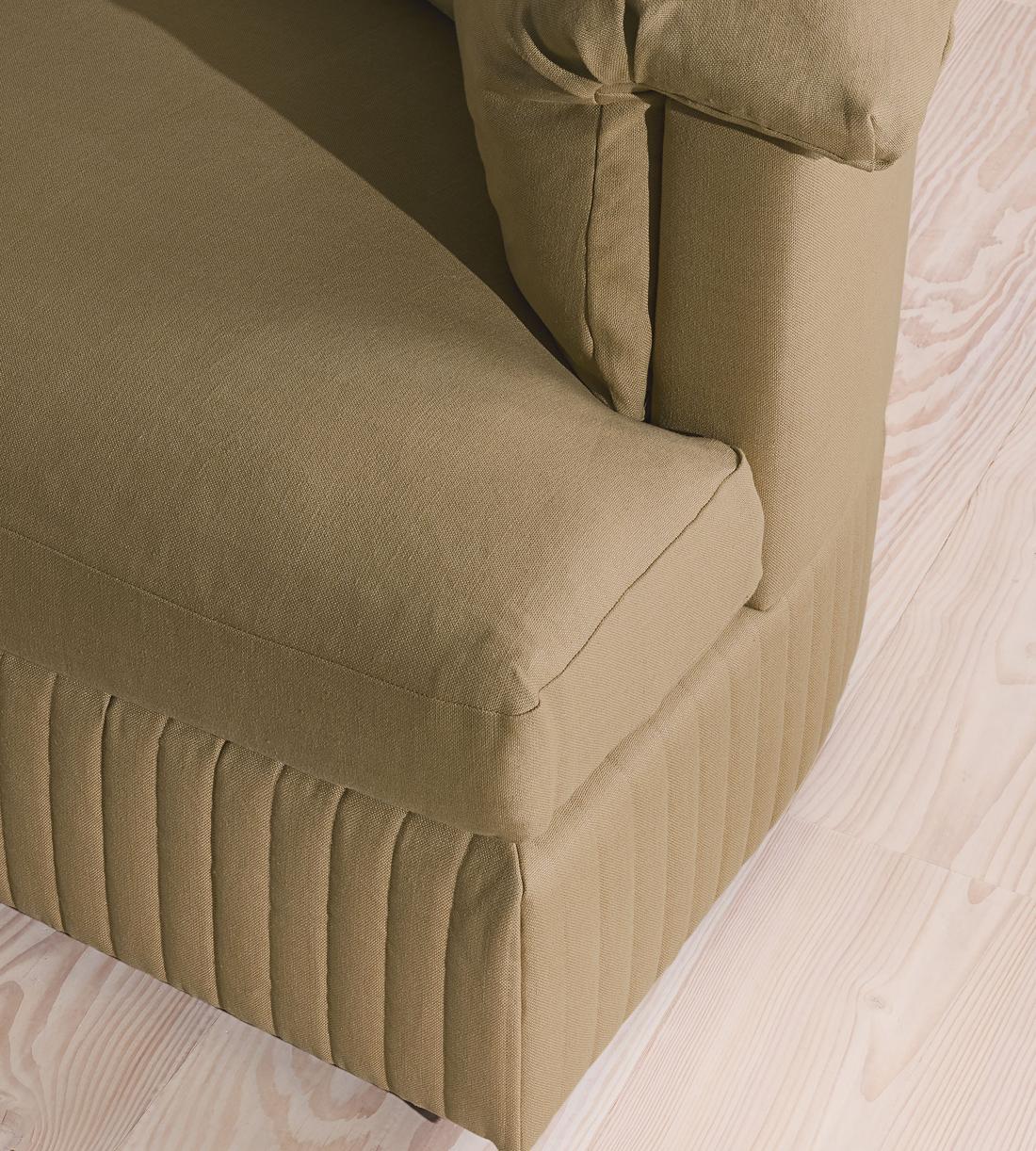 Oona Sectional Sofa - Three Seater - Linen - Wheat - US - Images - Image 5