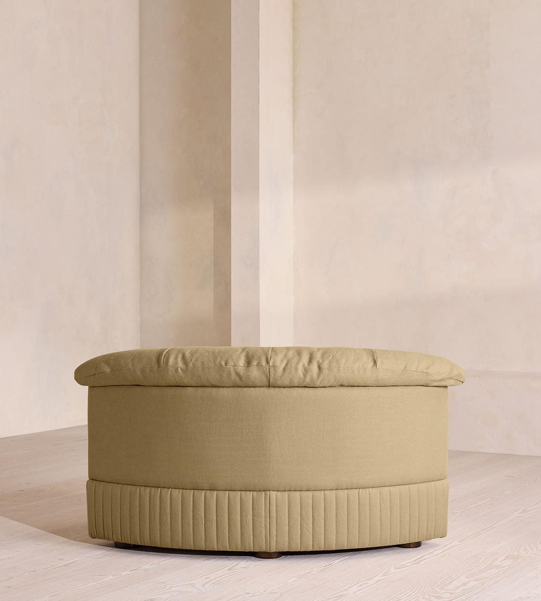 Oona Modular Sofa - Corner Module - Linen - Wheat - UK - Image 4