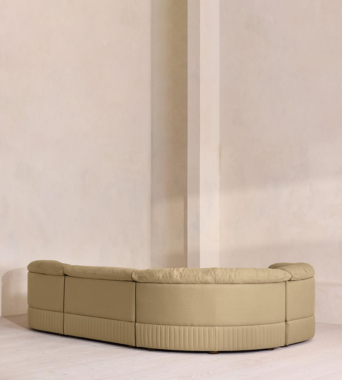 Oona Modular Sofa - L-Shape Sofa - Linen - Wheat - UK - Images - Image 3