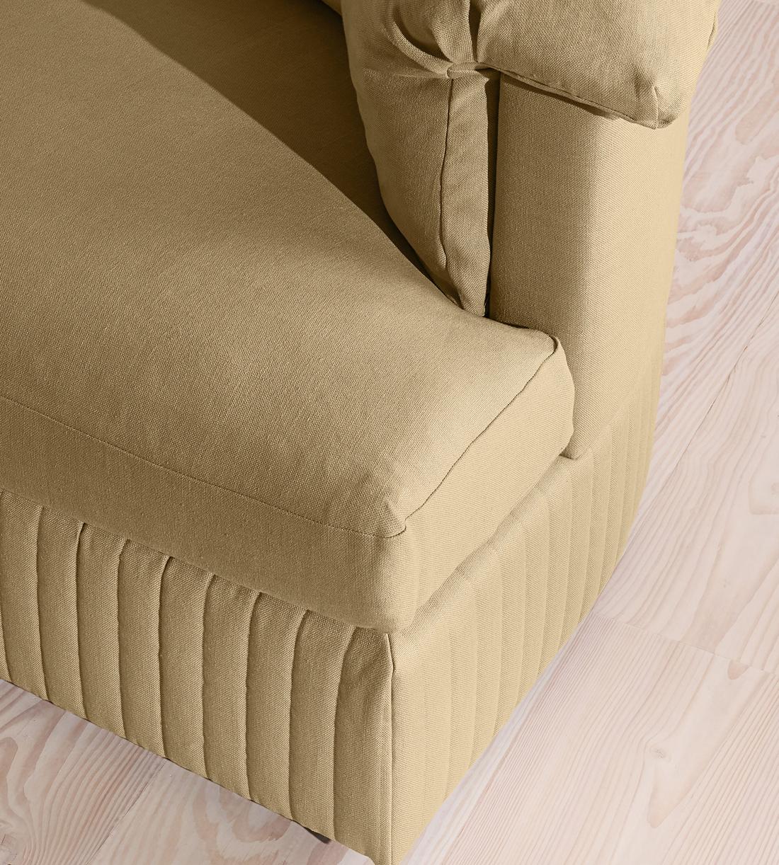 Oona Sectional Sofa - L-Shape Sofa - Linen - Wheat - US - Images - Image 4