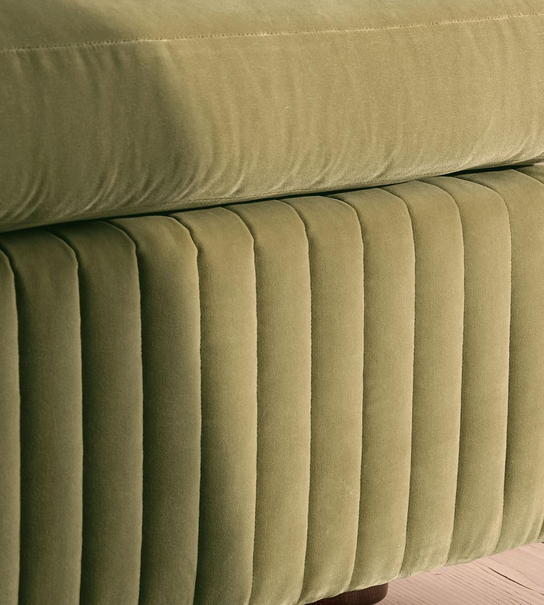 Oona Sectional Sofa - Four Seater - Velvet Lichen - US - Images - Image 5