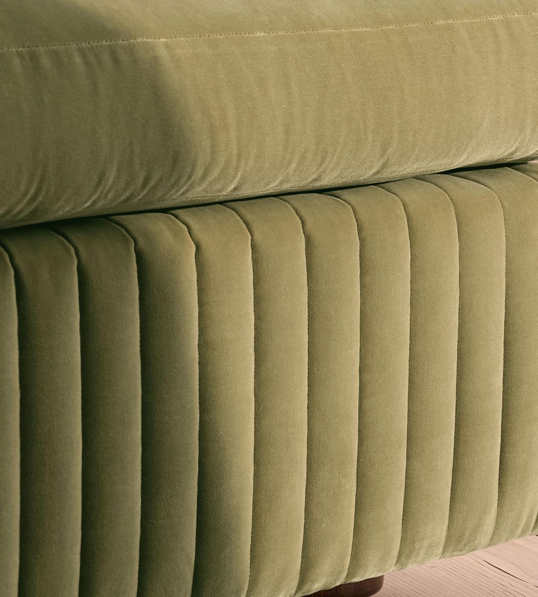 Oona Sectional Sofa - Right Arm Module - Velvet Lichen - US - Image 5