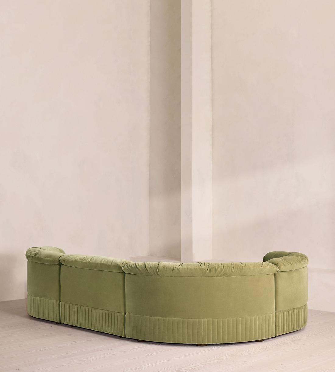 Oona Sectional Sofa - L-Shape Sofa - Velvet Lichen - US - Images - Image 3