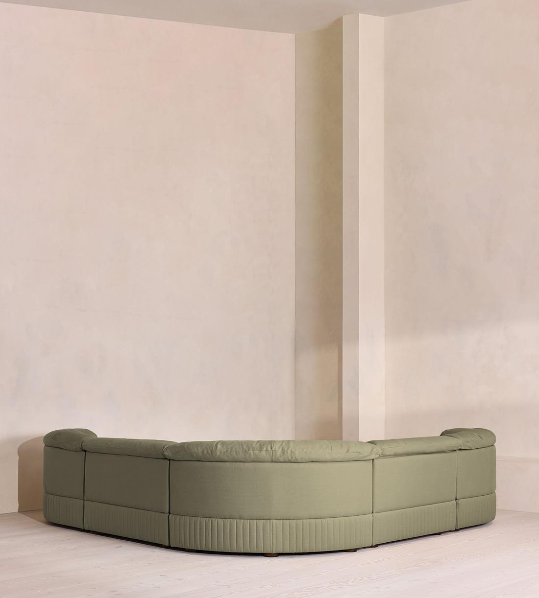 Oona Modular Sofa - Corner Sofa - Linen - Sage - UK - Images - Image 3